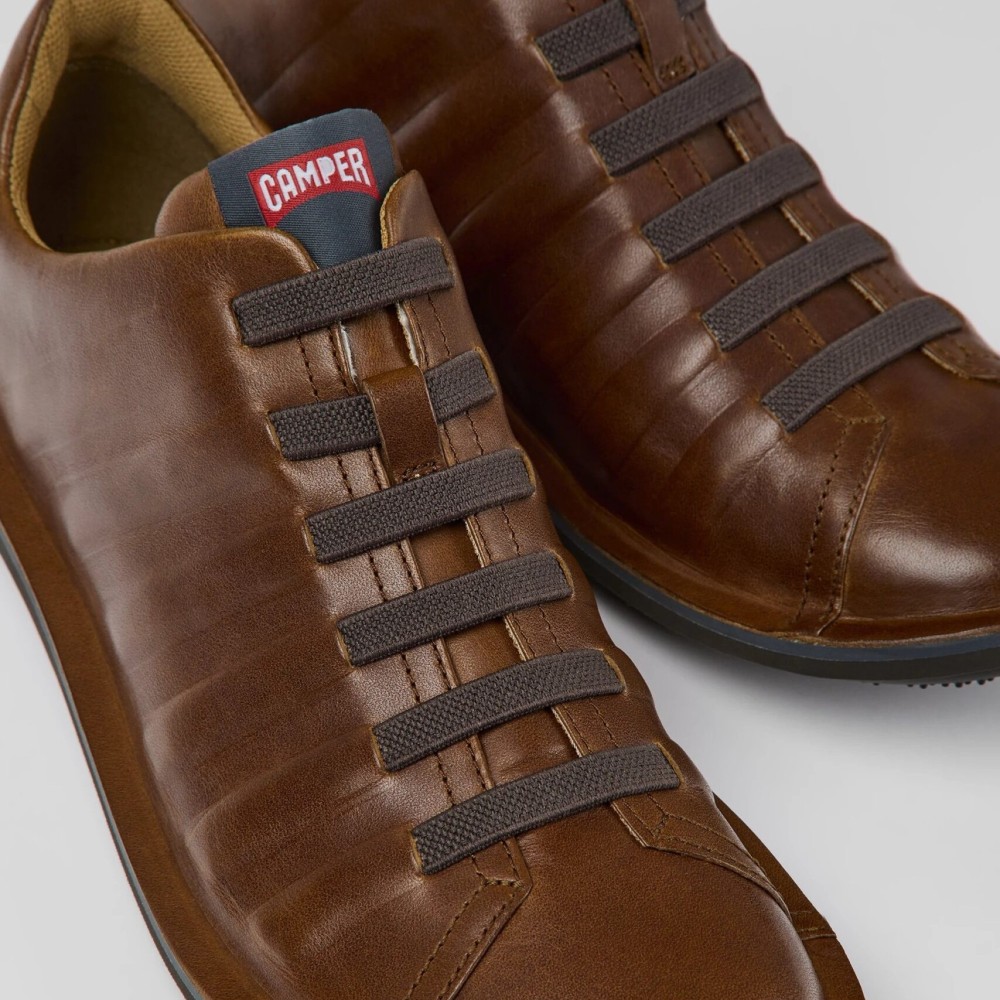 CAMPER</br>Ανδρικά Sneakers Ταμπά Δέρμα BEETLE 18751-049 Camper CAMPER</br>Ανδρικά Sneakers Ταμπά Δέρμα BEETLE 18751-049 Camper
