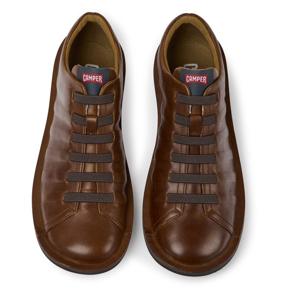 CAMPER</br>Ανδρικά Sneakers Ταμπά Δέρμα BEETLE 18751-049 Camper CAMPER</br>Ανδρικά Sneakers Ταμπά Δέρμα BEETLE 18751-049 Camper