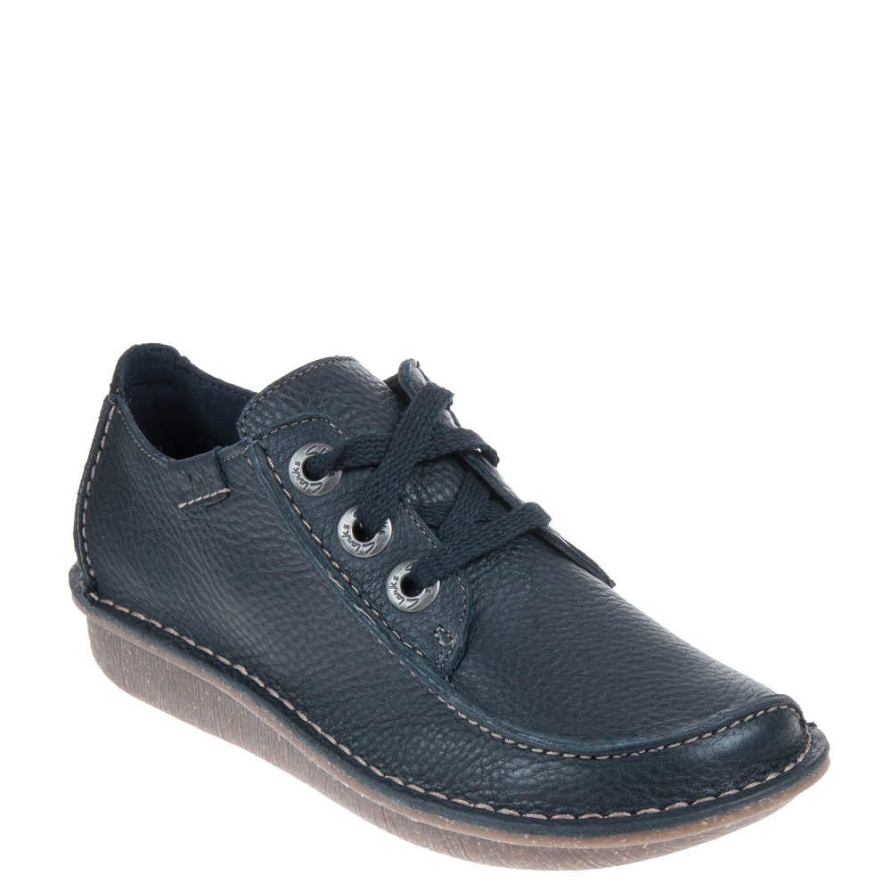CLARKS</br>Clarks FUNNY DREAM Γυναικεία Casual Παπούτσια Μπλε Δέρμα