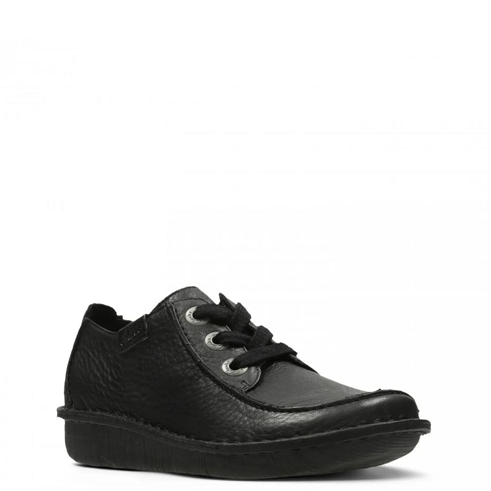 CLARKS</br>Clarks FUNNY DREAM Γυναικεία Casual Παπούτσια Μαύρο Δέρμα CLARKS</br>Clarks FUNNY DREAM Γυναικεία Casual Παπούτσια Μαύρο Δέρμα
