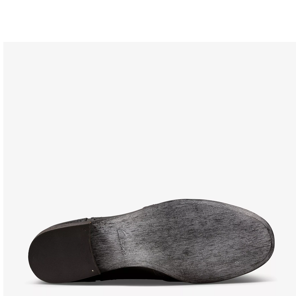 CLARKS</br>Clarks HAMBLE OAK  Γυναικεία Oxford Μαύρο Δέρμα