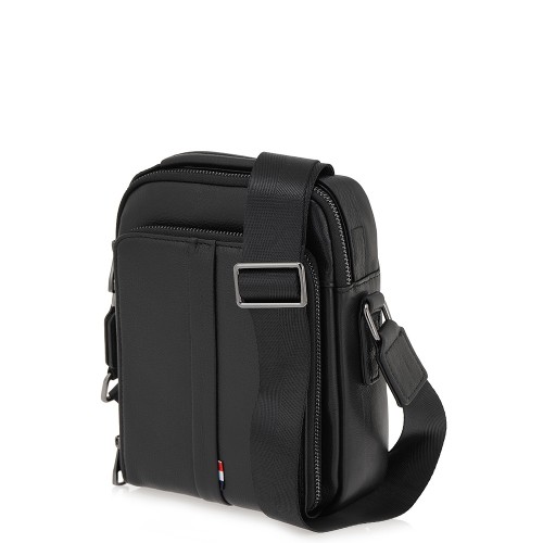 Renato Garini 2083 Ανδρική Τσάντα Crossbody Μαύρο Δέρμα Renato Garini 2083 Ανδρική Τσάντα Crossbody Μαύρο Δέρμα