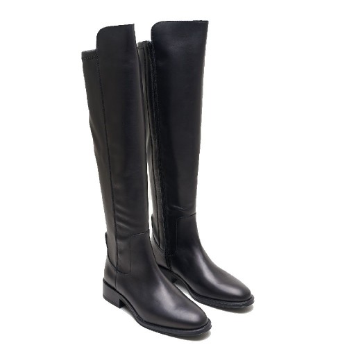 Γυναικεία Μπότα Μαύρο Δέρμα 2332 16 05 Alpe