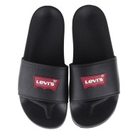 Ανδρικές Σαγιονάρες Μαύρο JUNE BATWING PATCH 235642-794-59 Levi's