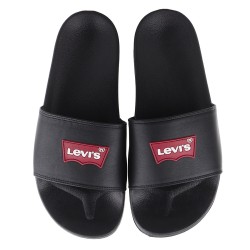 Ανδρικές Σαγιονάρες Μαύρο JUNE BATWING PATCH 235642-794-59 Levi's