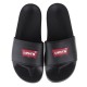 LEVI'S</br>Ανδρικές Σαγιονάρες Μαύρο JUNE BATWING PATCH 235642-794-59 Levi's LEVI'S</br>Ανδρικές Σαγιονάρες Μαύρο JUNE BATWING PATCH 235642-794-59 Levi's