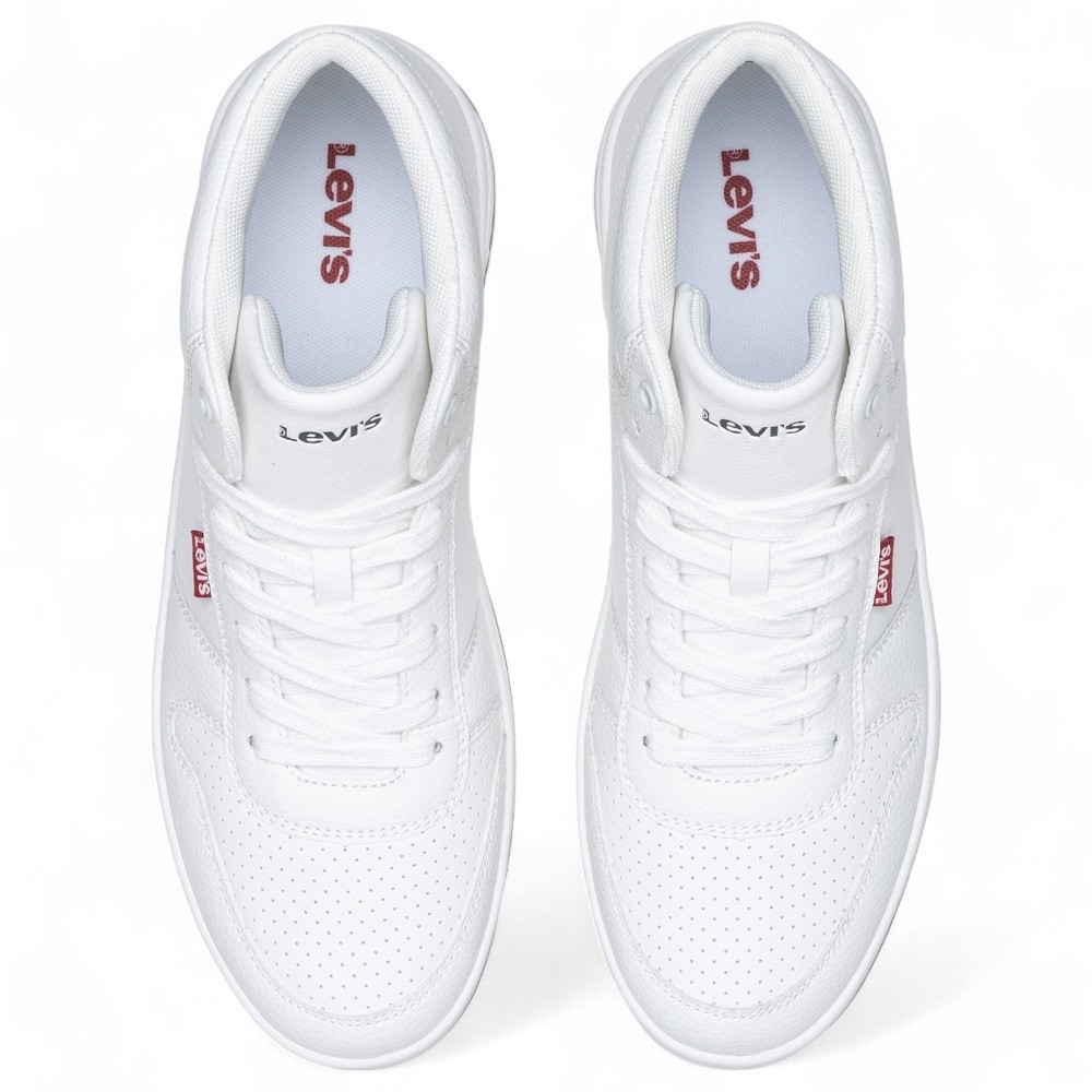LEVI'S</br>Ανδρικά Μποτάκια Λευκό DRIVE HIGH 235889-1794-51 Levi's LEVI'S</br>Ανδρικά Μποτάκια Λευκό DRIVE HIGH 235889-1794-51 Levi's