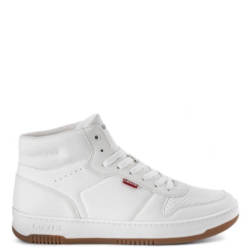 Ανδρικά Μποτάκια Λευκό DRIVE HIGH 235889-1794-51 Levi's Ανδρικά Μποτάκια Λευκό DRIVE HIGH 235889-1794-51 Levi's