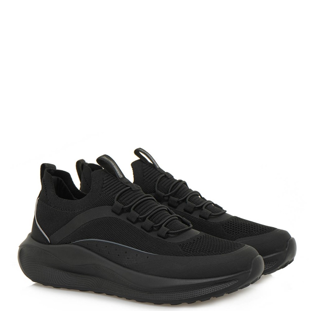RENATO GARINI</br>Ανδρικά Sneakers Μαύρο 23AC662 Renato Garini RENATO GARINI</br>Ανδρικά Sneakers Μαύρο 23AC662 Renato Garini