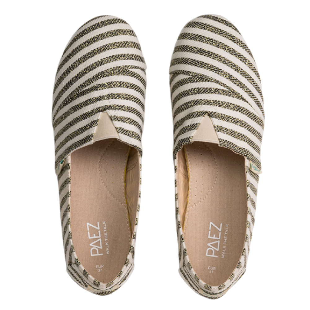 PAEZ</br>Γυναικείες Εσπαντρίγιες Εκρού/Ασημί GUM CLASSIC SURFY LUREX 2430501S9801-843 Paez PAEZ</br>Γυναικείες Εσπαντρίγιες Εκρού/Ασημί GUM CLASSIC SURFY LUREX 2430501S9801-843 Paez