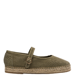 Γυναικείες Μπαλαρίνες Χακί MARY JANE ESSENTIAL 2432201S5801-404 Paez