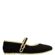 PAEZ</br>Γυναικείες Μπαλαρίνες Μαύρο Λινό MARY JANE LINEN 2432501S5801-001 Paez PAEZ</br>Γυναικείες Μπαλαρίνες Μαύρο Λινό MARY JANE LINEN 2432501S5801-001 Paez