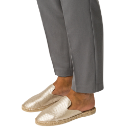 Γυναικεία Mules Χρυσό MULE VEGAN LEATHER 2436919S2801-213 Paez