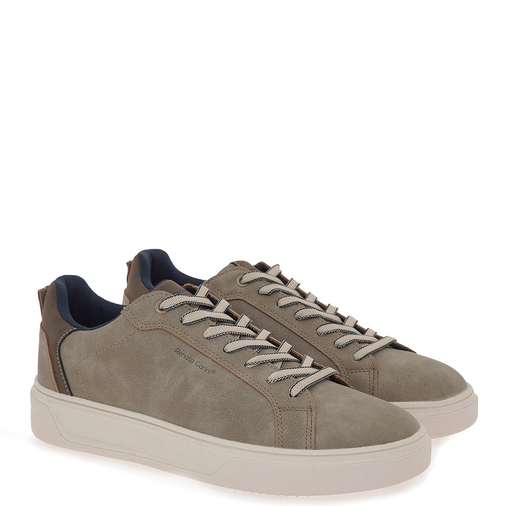RENATO GARINI</br>Renato Garini 24AC608-D2 Ανδρικά Sneakers Πούρο Nubuck/Καφέ RENATO GARINI</br>Renato Garini 24AC608-D2 Ανδρικά Sneakers Πούρο Nubuck/Καφέ