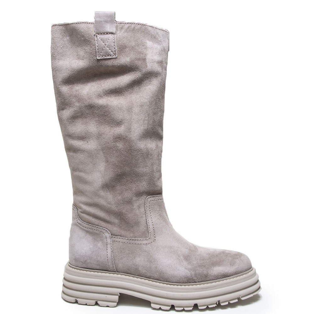 ALPE</br>Γυναικείες Μπότες Γκρι Suede 2503 11 09 Alpe