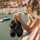 CLARKS</br>Γυναικεία Flatform Σανδάλια Λεοπάρ Πόνυ EVAMAR WISH Clarks CLARKS</br>Γυναικεία Flatform Σανδάλια Λεοπάρ Πόνυ EVAMAR WISH Clarks