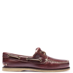 Ανδρικά Boat-shoes/Ιστιοπλοϊκά Κονιάκ Δέρμα Classic Boat-shoe 2 Eye 25077-214 Timberland