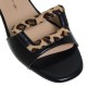MOURTZI</br>Γυναικεία Mules Μαύρο Δέρμα 2/25604 Mourtzi MOURTZI</br>Γυναικεία Mules Μαύρο Δέρμα 2/25604 Mourtzi