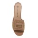 MOURTZI</br>Mourtzi 2/256K10 Γυναικεία Mules Κάμελ Δέρμα Raffia