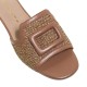 MOURTZI</br>Mourtzi 2/256K10 Γυναικεία Mules Κάμελ Δέρμα Raffia