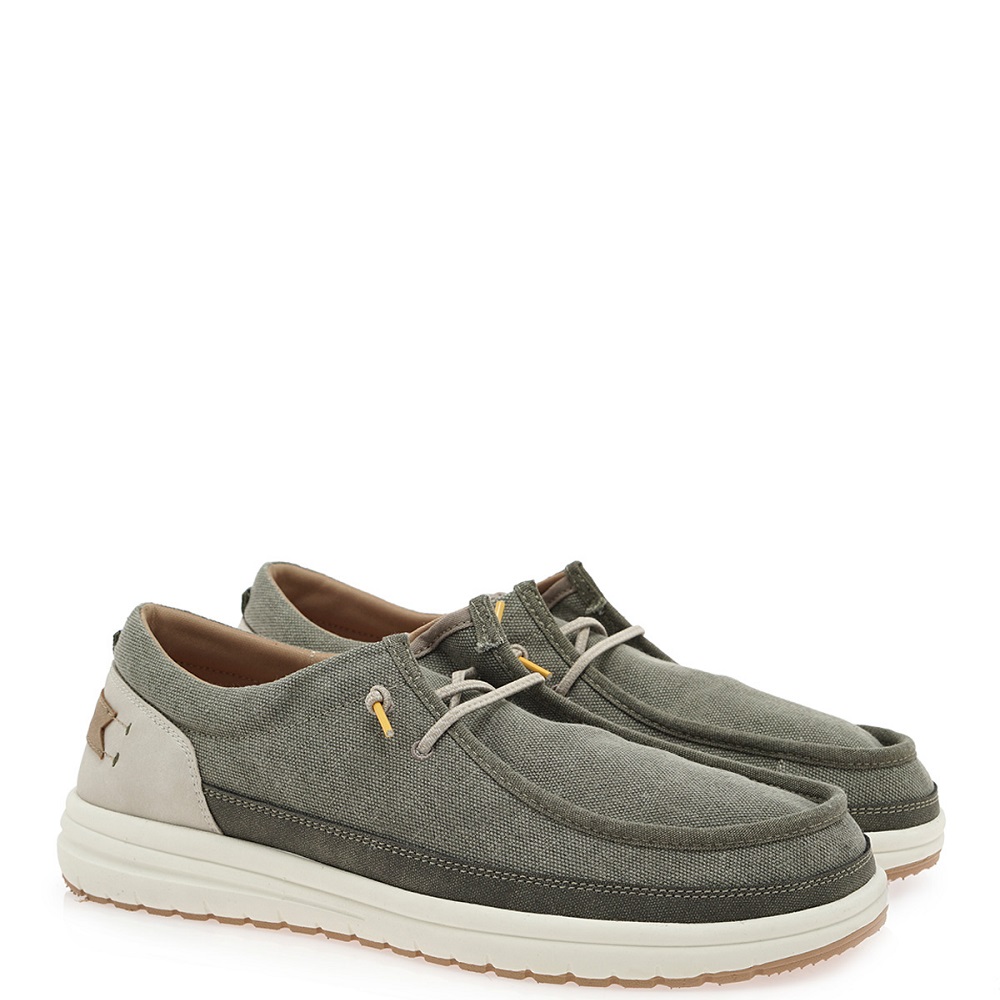 RENATO GARINI</br>Renato Garini 25SCM077 Ανδρικά Sneakers/Casual Χακί/Off White