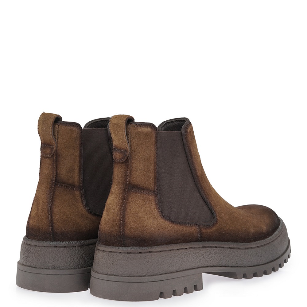 LORENZO RUSSO</br>Lorenzo Russo 26002 MORRIS Ανδρικά Μποτάκια Chelsea Καφέ Suede