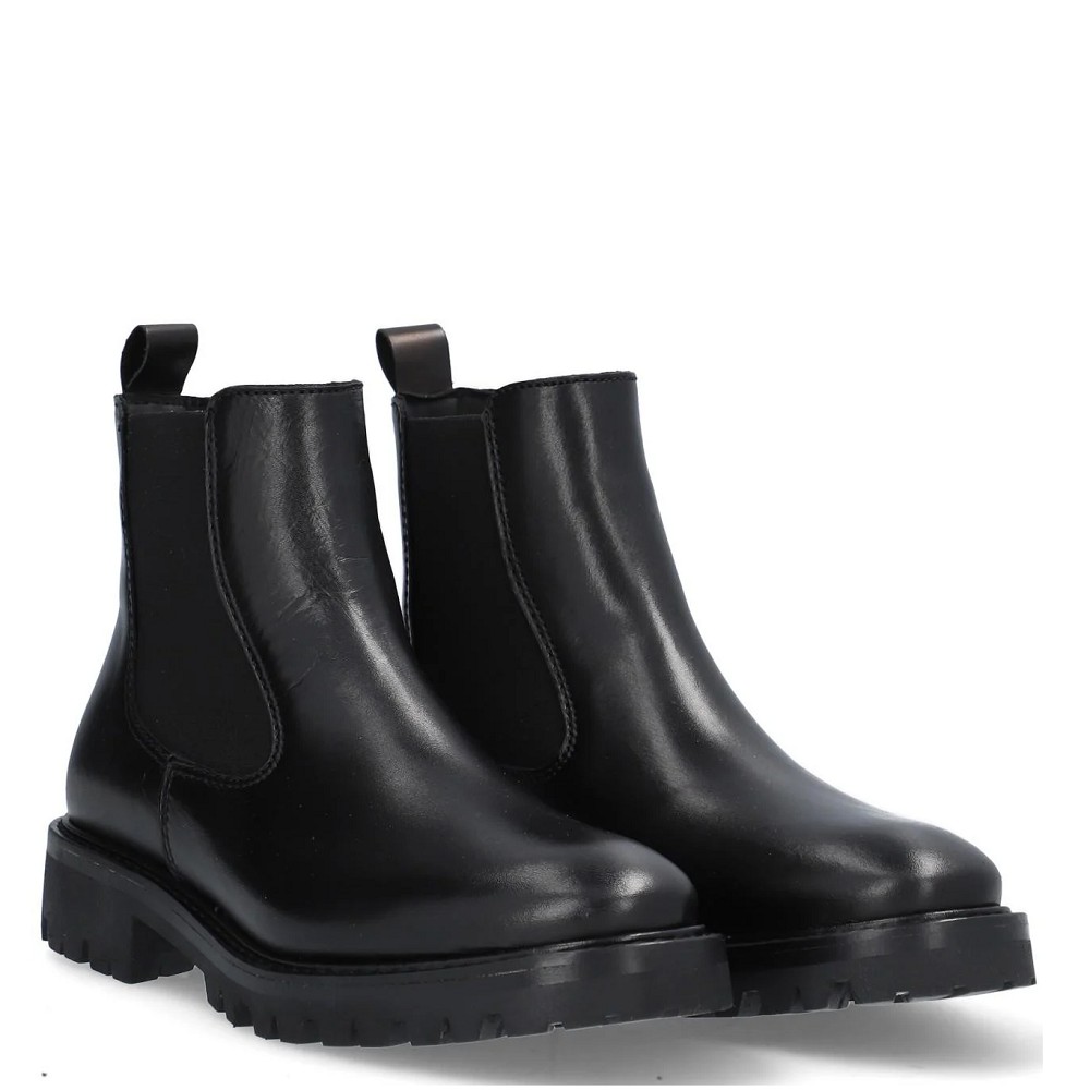 ALPE</br>Γυναικεία Μποτάκια Μαύρο Δέρμα 2609 17 05 Alpe ALPE</br>Γυναικεία Μποτάκια Μαύρο Δέρμα 2609 17 05 Alpe