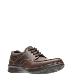 Ανδρικά Δετά Παπούτσια Καφέ Δέρμα COTRELL EDGE Clarks