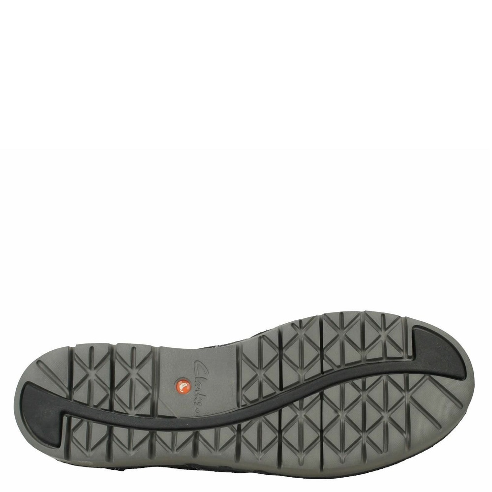 CLARKS</br>Clarks UN ASTIN Γυναικεία Μποτάκια Μπλε Suede