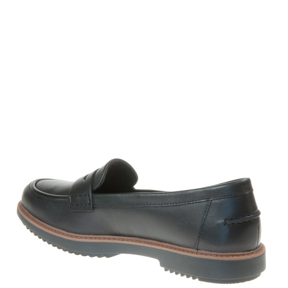 CLARKS</br>Clarks RAISIE ELETTA Γυναικεία Μοκασίνια Μαύρο Δέρμα