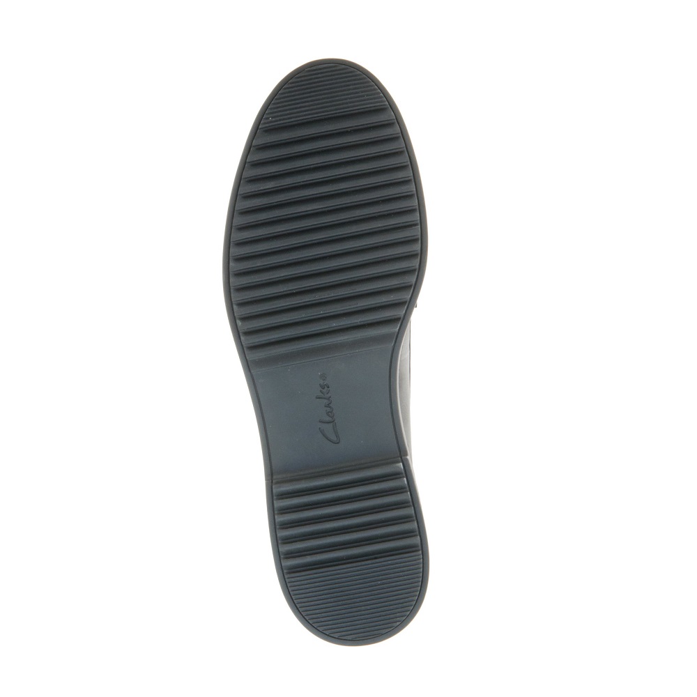 CLARKS</br>Clarks RAISIE ELETTA Γυναικεία Μοκασίνια Μαύρο Δέρμα