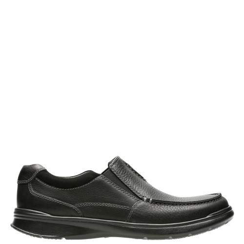Ανδρικά Παντοφλέ Παπούτσια Μαύρο Δέρμα COTRELL FREE Clarks
