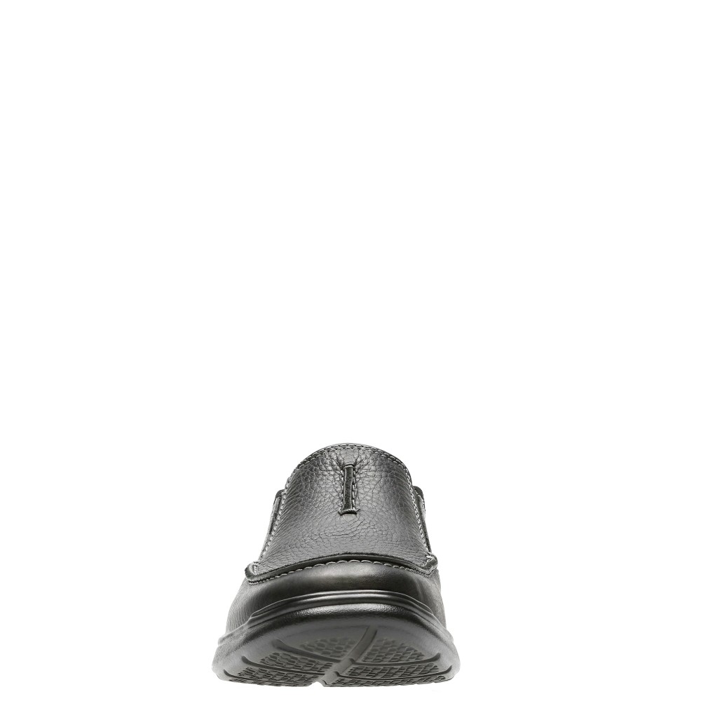 CLARKS</br>Ανδρικά Παντοφλέ Παπούτσια Μαύρο Δέρμα COTRELL FREE Clarks CLARKS</br>Ανδρικά Παντοφλέ Παπούτσια Μαύρο Δέρμα COTRELL FREE Clarks