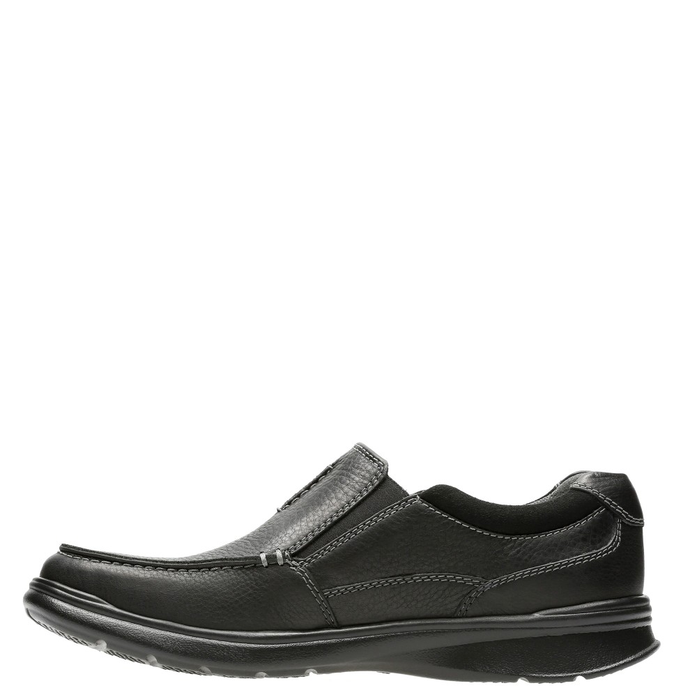 CLARKS</br>Ανδρικά Παντοφλέ Παπούτσια Μαύρο Δέρμα COTRELL FREE Clarks CLARKS</br>Ανδρικά Παντοφλέ Παπούτσια Μαύρο Δέρμα COTRELL FREE Clarks