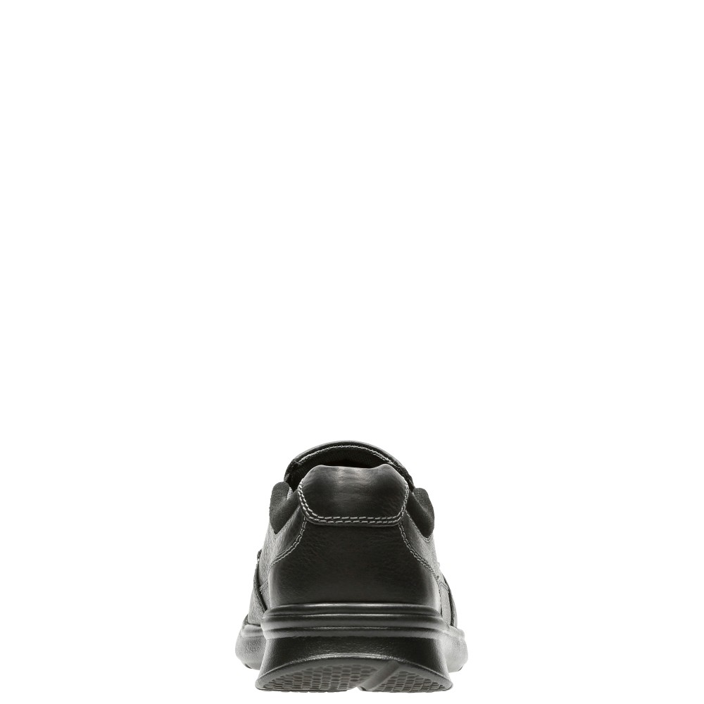 CLARKS</br>Ανδρικά Παντοφλέ Παπούτσια Μαύρο Δέρμα COTRELL FREE Clarks CLARKS</br>Ανδρικά Παντοφλέ Παπούτσια Μαύρο Δέρμα COTRELL FREE Clarks