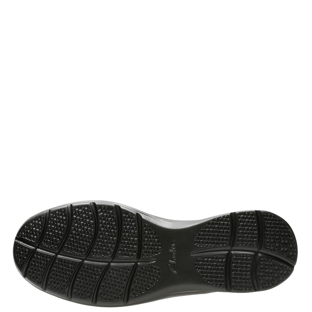 CLARKS</br>Ανδρικά Παντοφλέ Παπούτσια Μαύρο Δέρμα COTRELL FREE Clarks CLARKS</br>Ανδρικά Παντοφλέ Παπούτσια Μαύρο Δέρμα COTRELL FREE Clarks