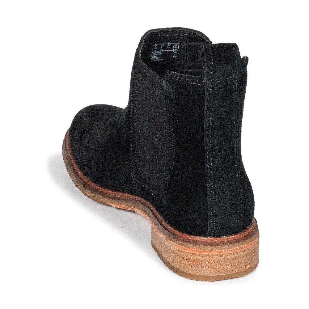 CLARKS</br>Γυναικεία Μποτάκια Μαύρο Suede CLARKDALE ARLO Clarks