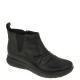CLARKS</br>Clarks UN ADORN MID Γυναικεία Μποτάκια Μαύρο Δέρμα