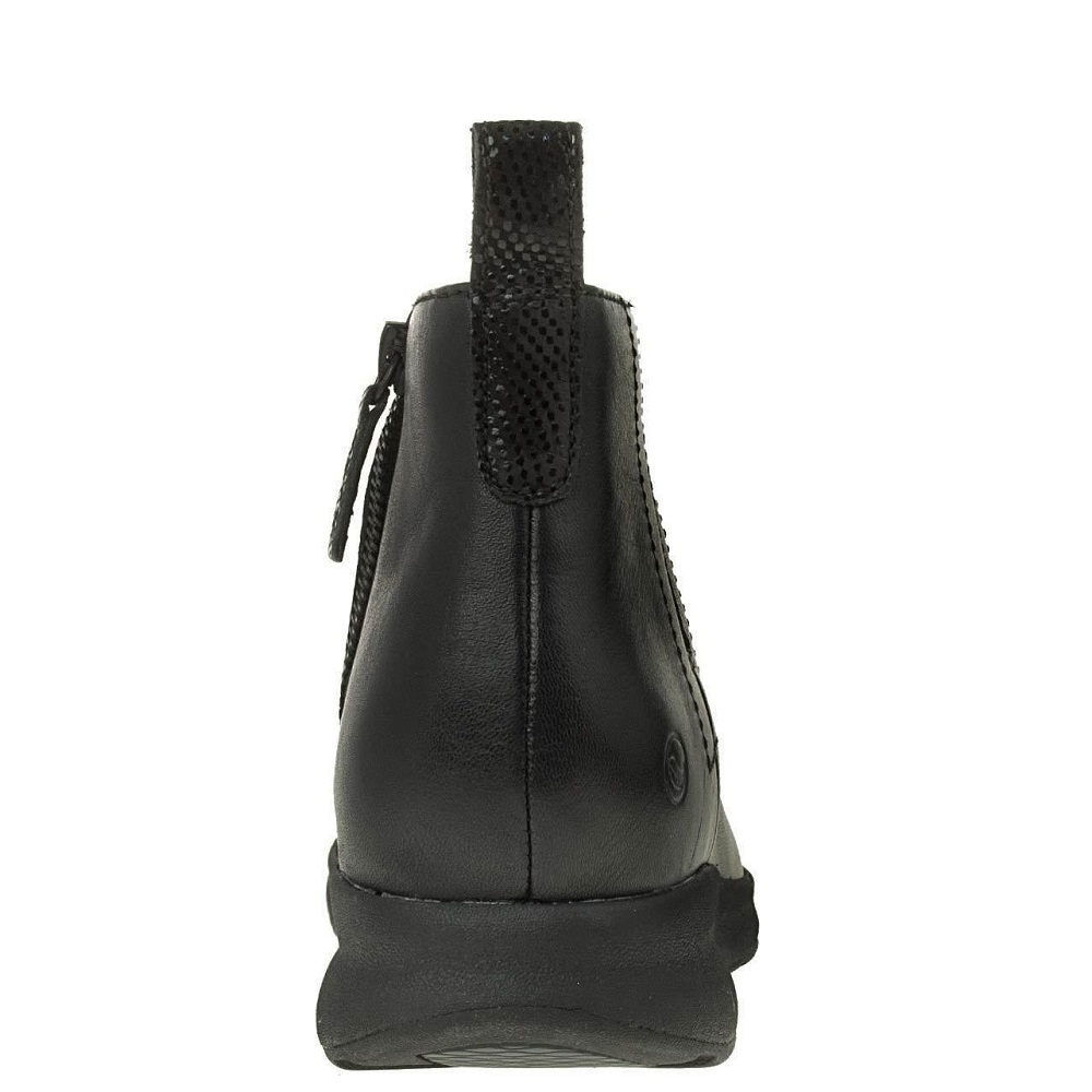 CLARKS</br>Clarks UN ADORN MID Γυναικεία Μποτάκια Μαύρο Δέρμα