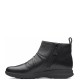 CLARKS</br>Clarks UN ADORN MID Γυναικεία Μποτάκια Μαύρο Δέρμα