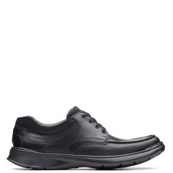 Ανδρικά Δετά Παπούτσια Μαύρο Δέρμα COTRELL EDGE Clarks