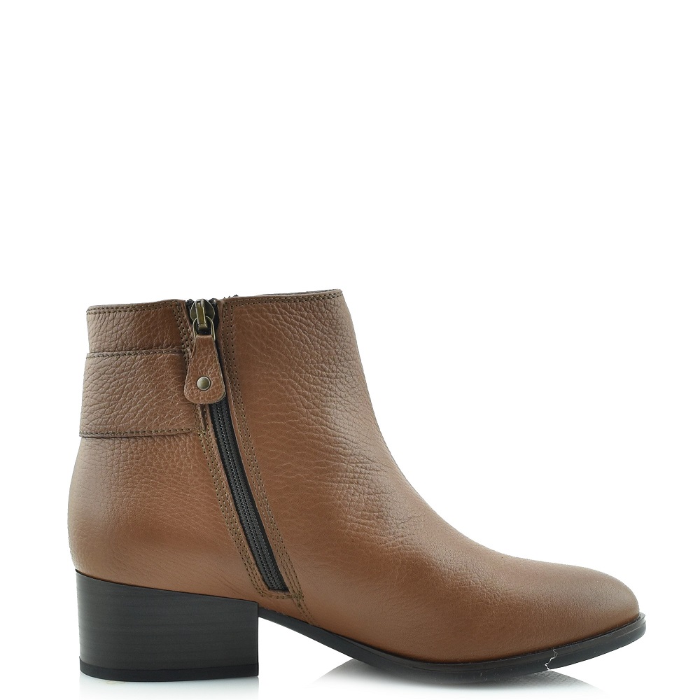 CLARKS</br>Clarks ELVINA DREAM Γυναικεία Μποτάκια Ταμπά Δέρμα CLARKS</br>Clarks ELVINA DREAM Γυναικεία Μποτάκια Ταμπά Δέρμα