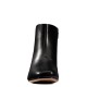 CLARKS</br>Clarks SHEER FLORA Γυναικεία Μποτάκια Μαύρο Δέρμα