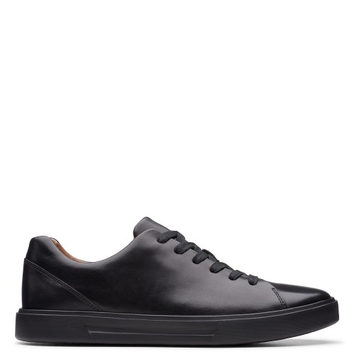 Ανδρικά Sneakers Μαύρο Δέρμα UN COSTA LACE Clarks Ανδρικά Sneakers Μαύρο Δέρμα UN COSTA LACE Clarks