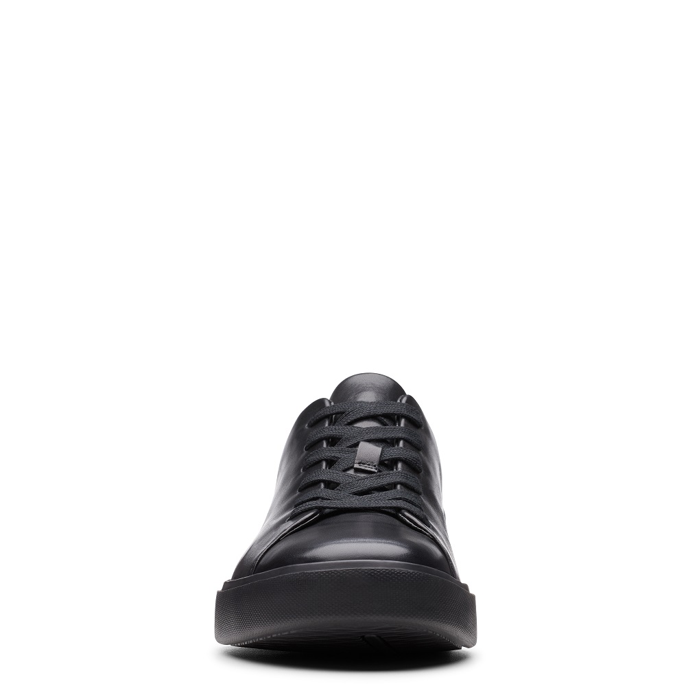 CLARKS</br>Ανδρικά Sneakers Μαύρο Δέρμα UN COSTA LACE Clarks CLARKS</br>Ανδρικά Sneakers Μαύρο Δέρμα UN COSTA LACE Clarks