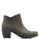 CLARKS</br>Clarks UN LINDEL ZIP Γυναικεία Μποτάκια Καφέ Δέρμα