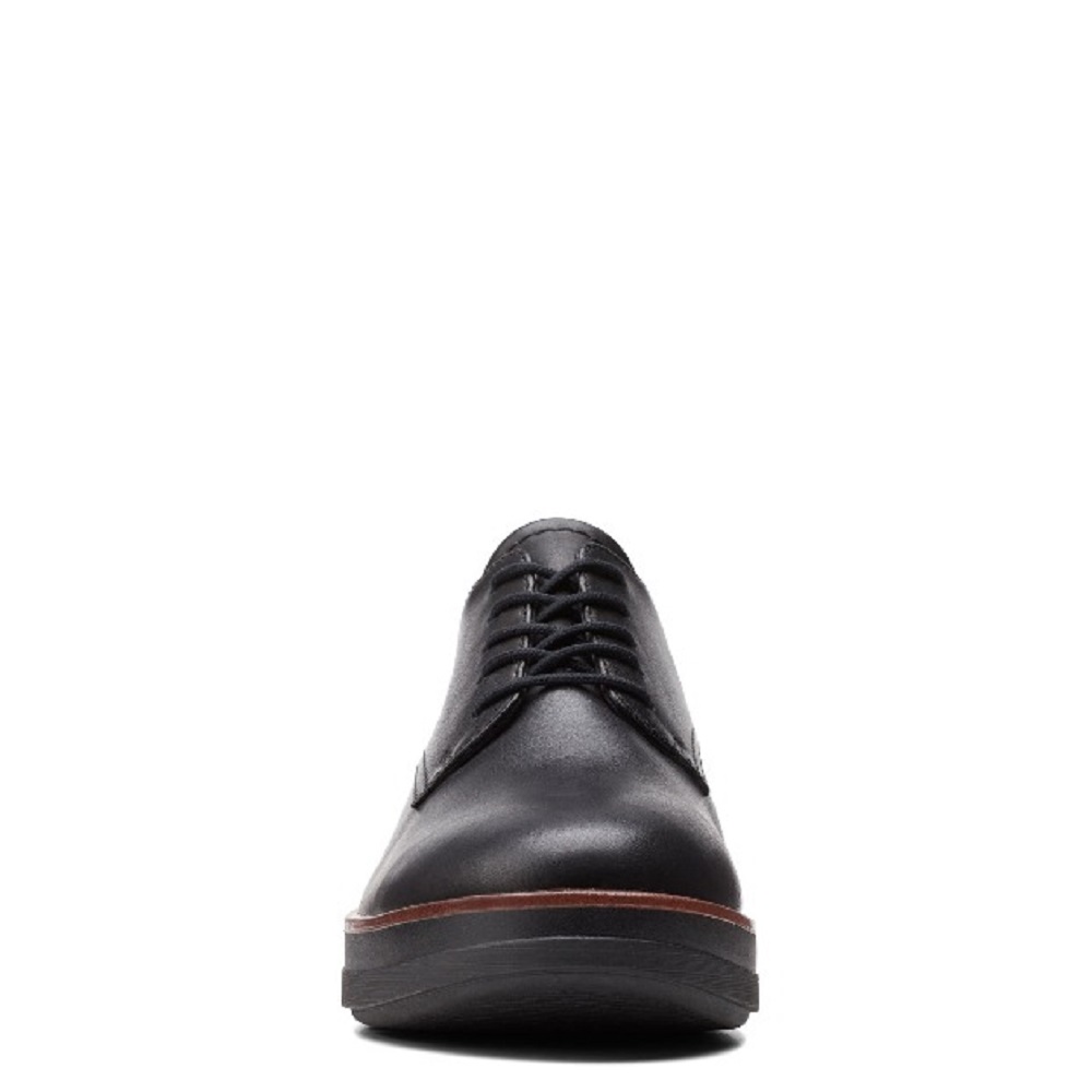 CLARKS</br>Clarks SHAYLIN LACE Γυναικεία Casual Παπούτσια Μαύρο Δέρμα CLARKS</br>Clarks SHAYLIN LACE Γυναικεία Casual Παπούτσια Μαύρο Δέρμα