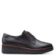 CLARKS</br>Clarks SHAYLIN LACE Γυναικεία Casual Παπούτσια Μαύρο Δέρμα CLARKS</br>Clarks SHAYLIN LACE Γυναικεία Casual Παπούτσια Μαύρο Δέρμα