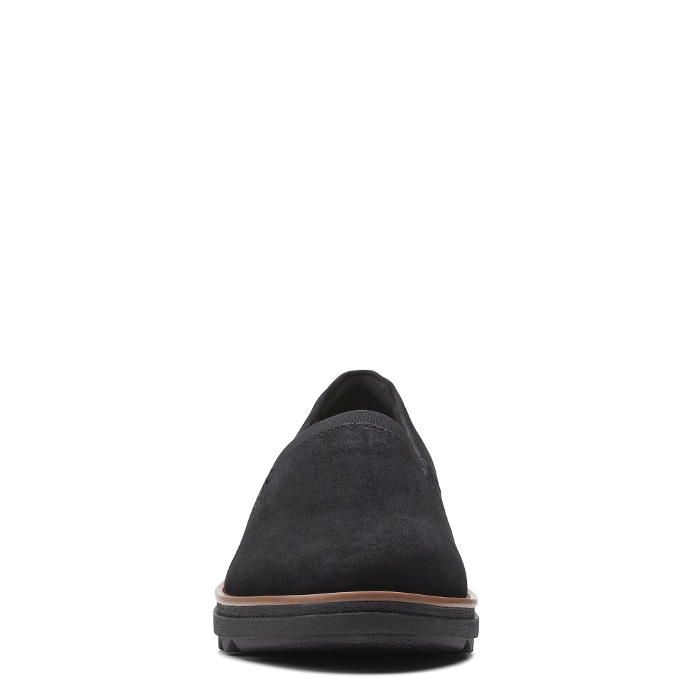 CLARKS</br>Clarks SHARON DOLLY Γυναικεία Casual Παπούτσια Μαύρο Suede CLARKS</br>Clarks SHARON DOLLY Γυναικεία Casual Παπούτσια Μαύρο Suede