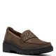 CLARKS</br>Clarks CALLA EASE Γυναικεία Μοκασίνια Χακί Suede